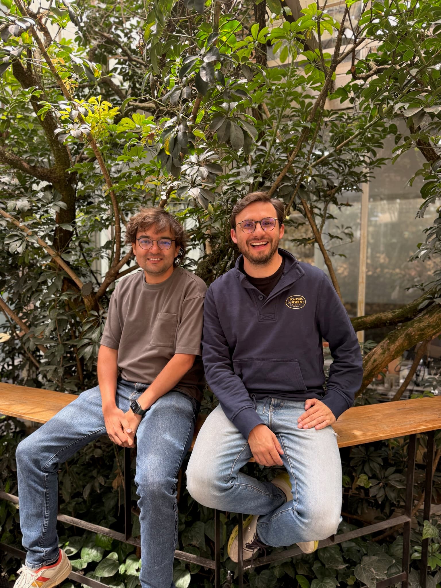 Felipe Fierro y Cristian Villamizar, co-founders de Duppla