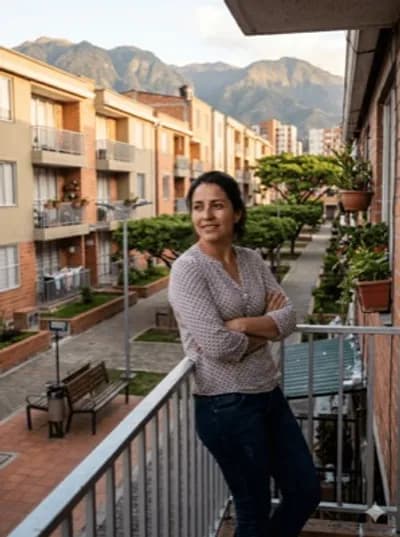 Keilys en su nuevo hogar, Bogotá